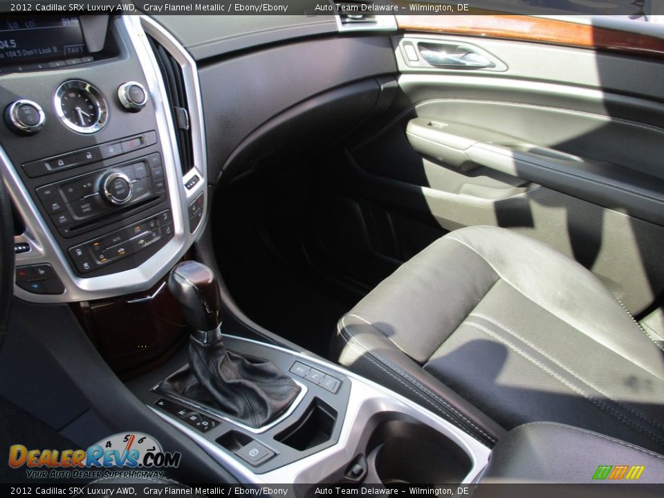 2012 Cadillac SRX Luxury AWD Gray Flannel Metallic / Ebony/Ebony Photo #15
