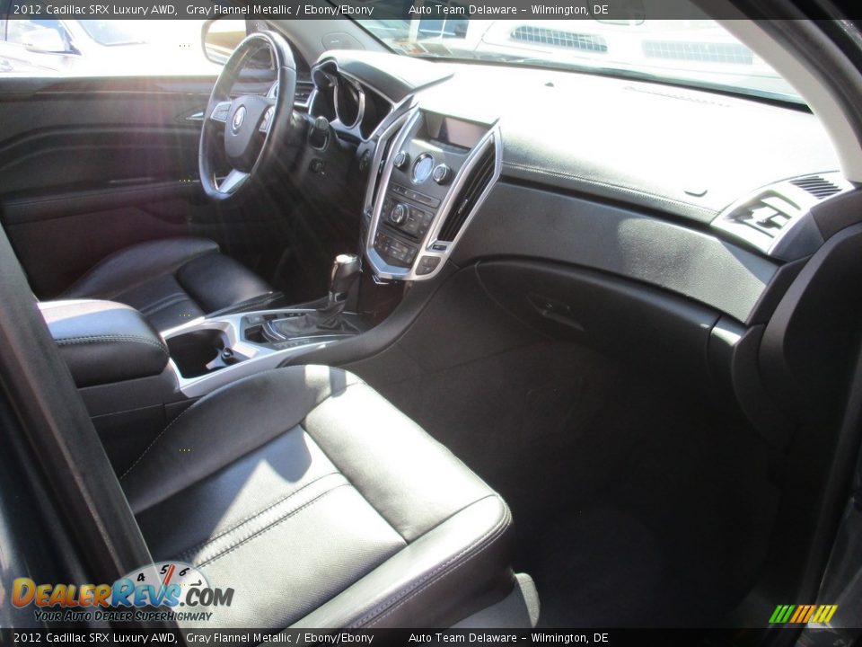 2012 Cadillac SRX Luxury AWD Gray Flannel Metallic / Ebony/Ebony Photo #16