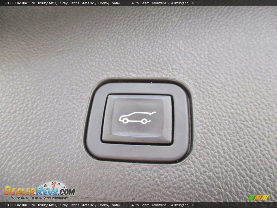 2012 Cadillac SRX Luxury AWD Gray Flannel Metallic / Ebony/Ebony Photo #24