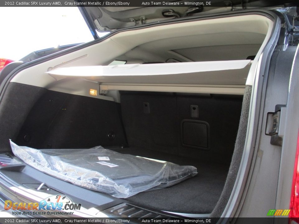2012 Cadillac SRX Luxury AWD Gray Flannel Metallic / Ebony/Ebony Photo #25