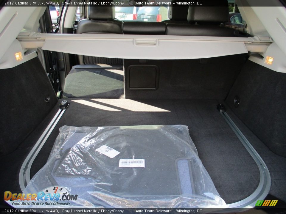 2012 Cadillac SRX Luxury AWD Gray Flannel Metallic / Ebony/Ebony Photo #26