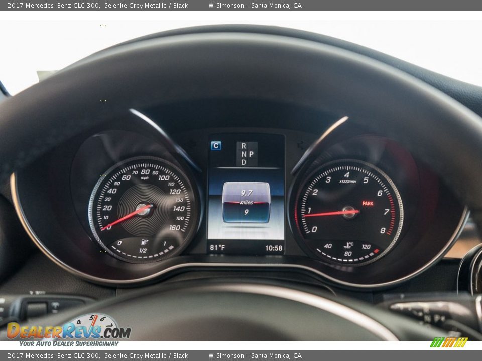 2017 Mercedes-Benz GLC 300 Gauges Photo #7