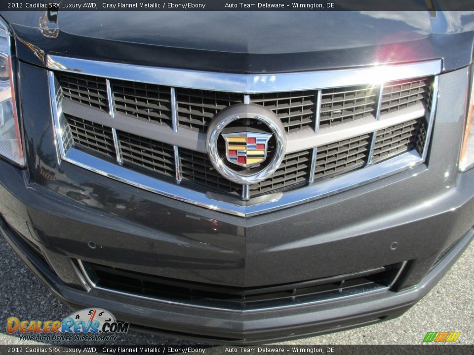 2012 Cadillac SRX Luxury AWD Gray Flannel Metallic / Ebony/Ebony Photo #33