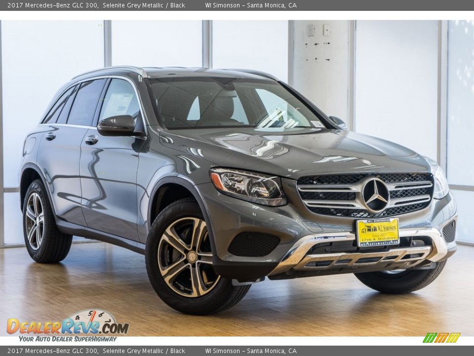 2017 Mercedes-Benz GLC 300 Selenite Grey Metallic / Black Photo #12