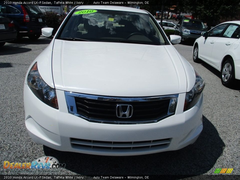 2010 Honda Accord LX-P Sedan Taffeta White / Ivory Photo #9