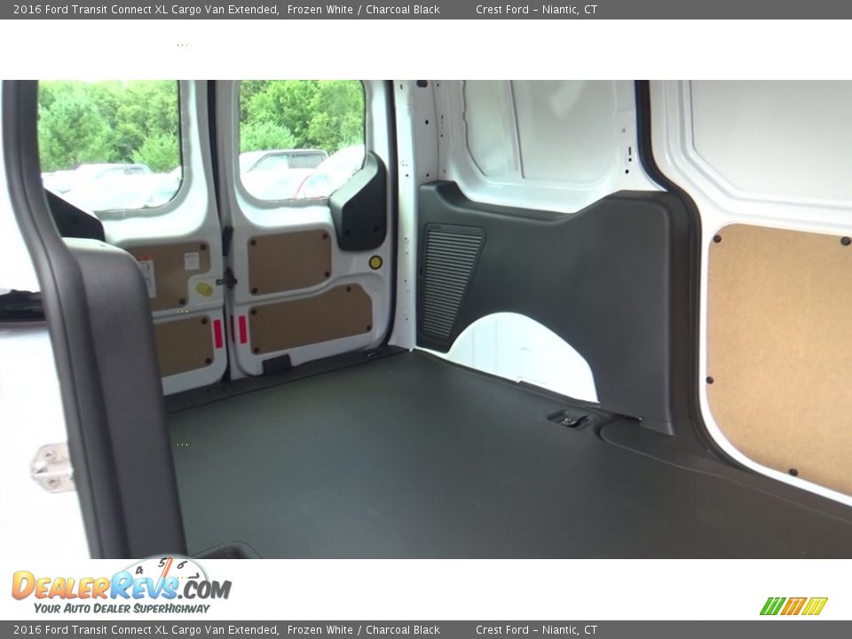 2016 Ford Transit Connect XL Cargo Van Extended Frozen White / Charcoal Black Photo #18