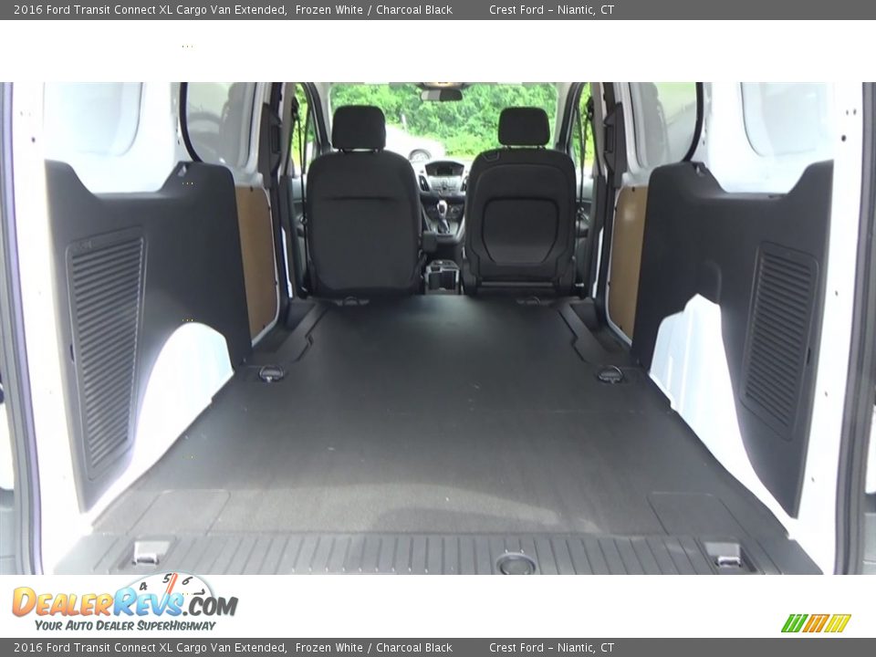 2016 Ford Transit Connect XL Cargo Van Extended Frozen White / Charcoal Black Photo #20