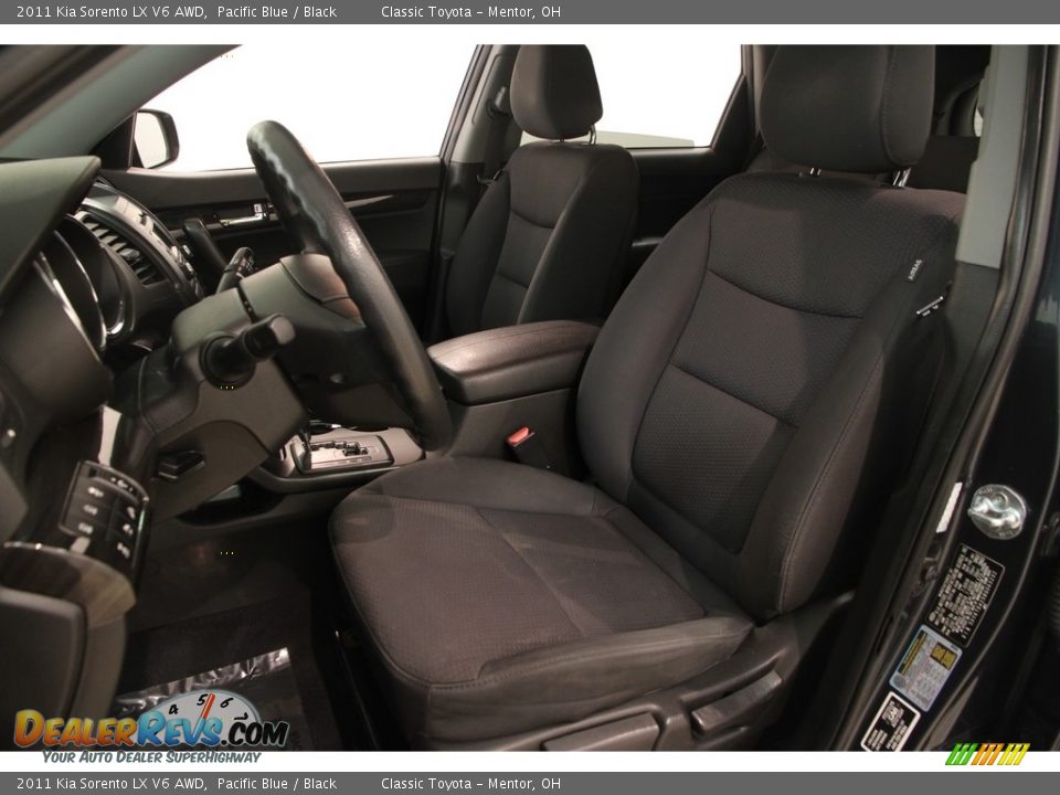 2011 Kia Sorento LX V6 AWD Pacific Blue / Black Photo #5