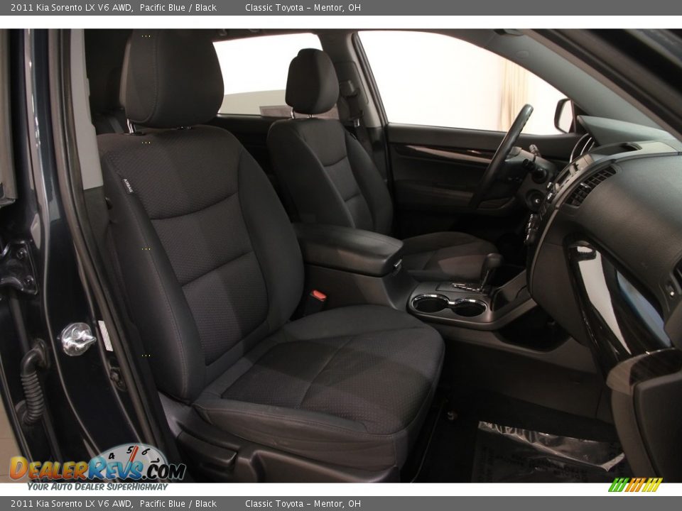 2011 Kia Sorento LX V6 AWD Pacific Blue / Black Photo #11