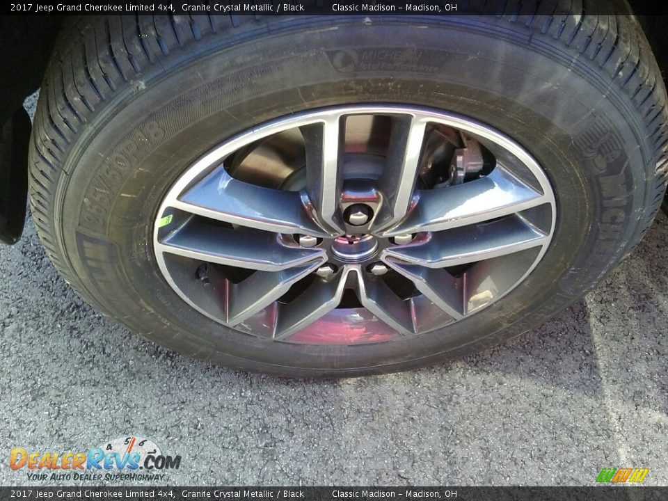 2017 Jeep Grand Cherokee Limited 4x4 Granite Crystal Metallic / Black Photo #10