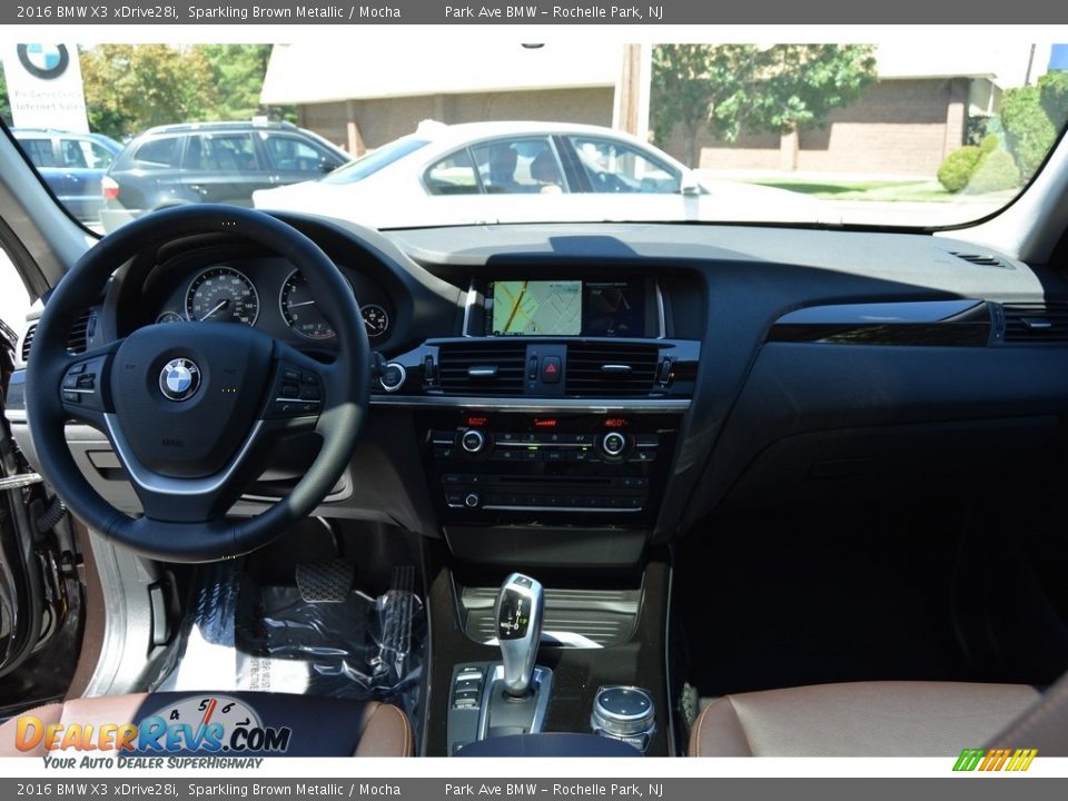 2016 BMW X3 xDrive28i Sparkling Brown Metallic / Mocha Photo #15