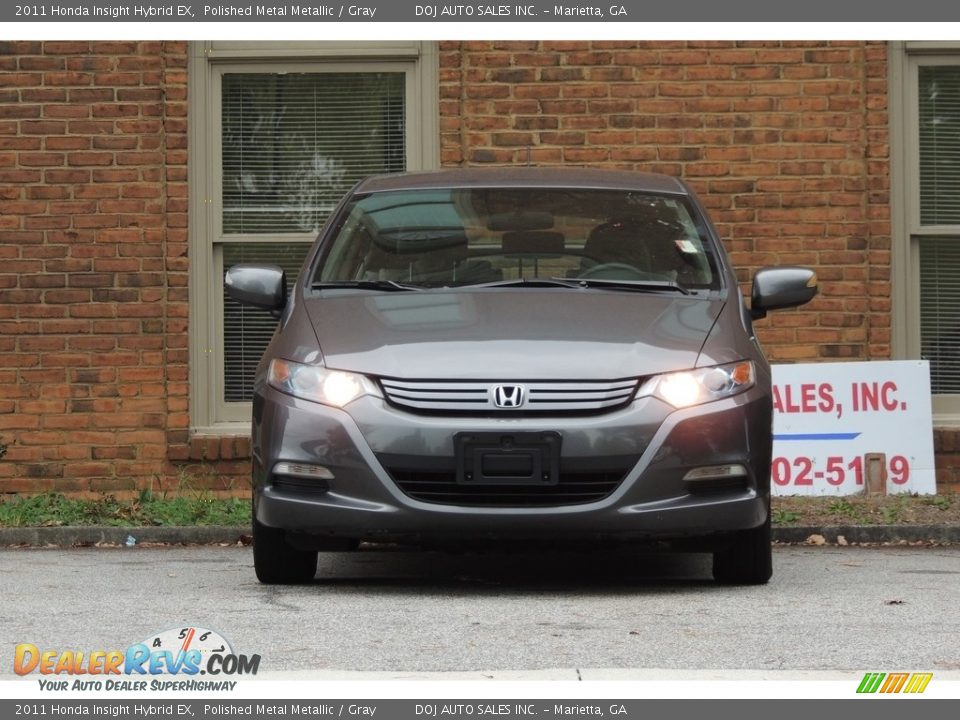 2011 Honda Insight Hybrid EX Polished Metal Metallic / Gray Photo #17