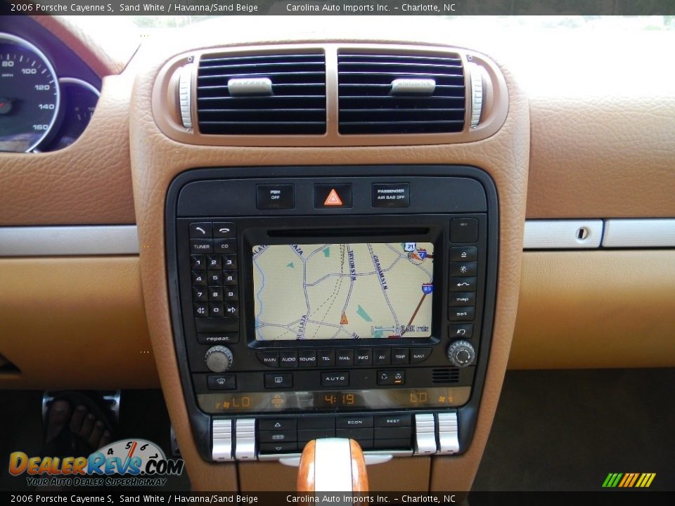 2006 Porsche Cayenne S Sand White / Havanna/Sand Beige Photo #15