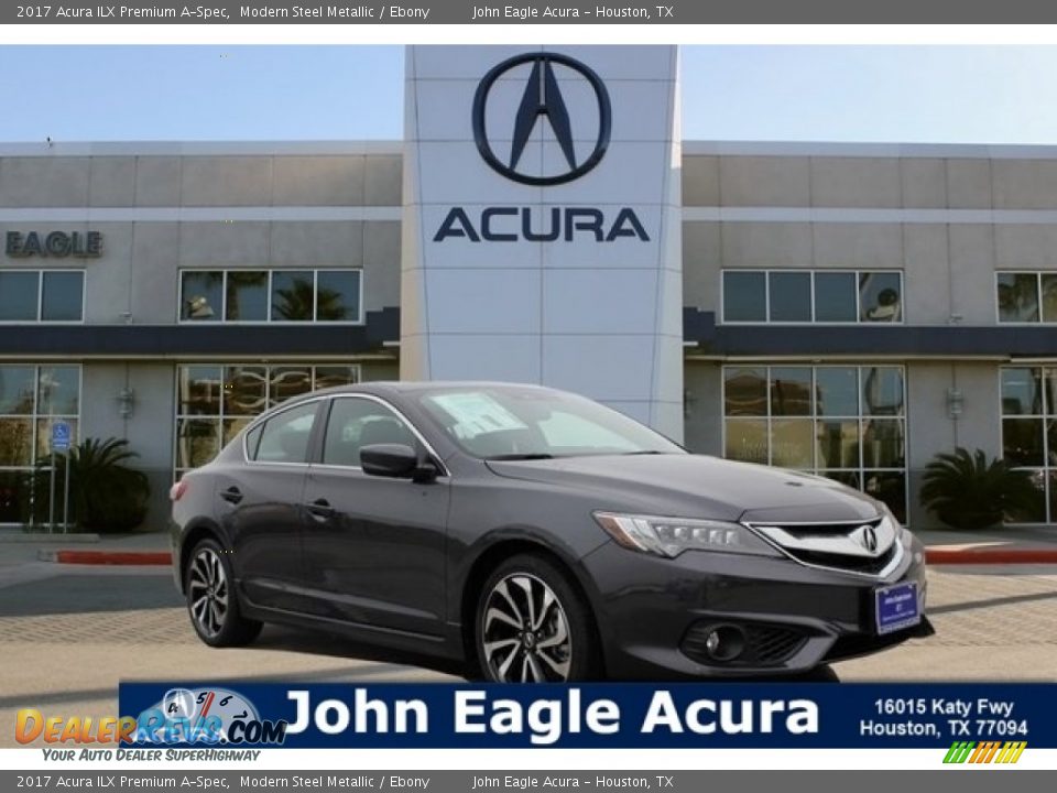 2017 Acura ILX Premium A-Spec Modern Steel Metallic / Ebony Photo #1