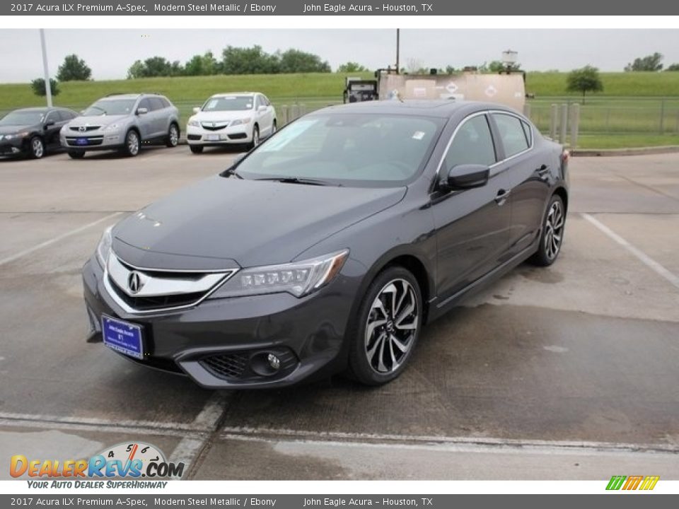 2017 Acura ILX Premium A-Spec Modern Steel Metallic / Ebony Photo #3