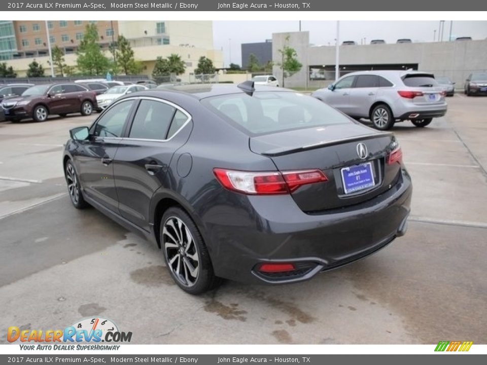 2017 Acura ILX Premium A-Spec Modern Steel Metallic / Ebony Photo #5