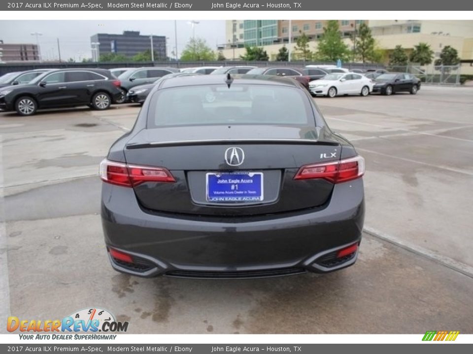2017 Acura ILX Premium A-Spec Modern Steel Metallic / Ebony Photo #6