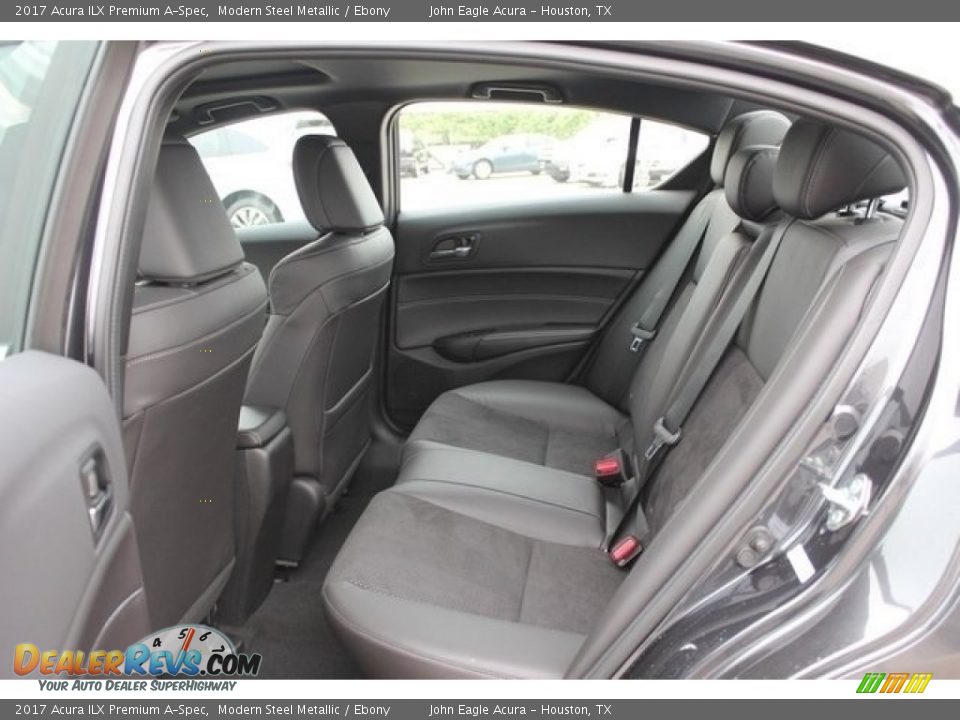 2017 Acura ILX Premium A-Spec Modern Steel Metallic / Ebony Photo #13