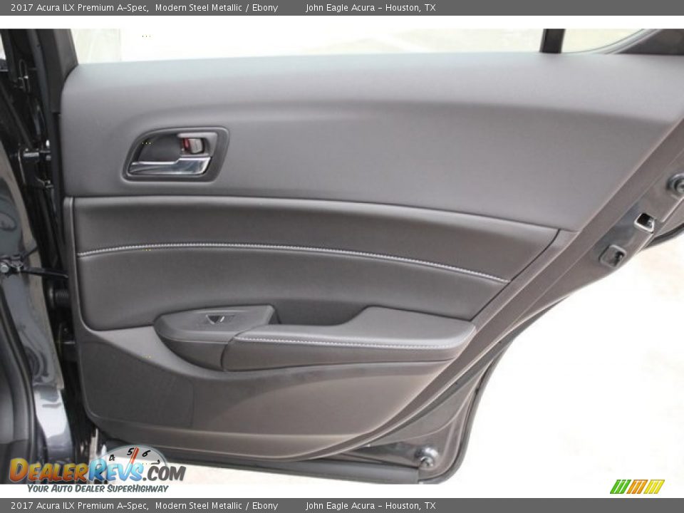 2017 Acura ILX Premium A-Spec Modern Steel Metallic / Ebony Photo #15