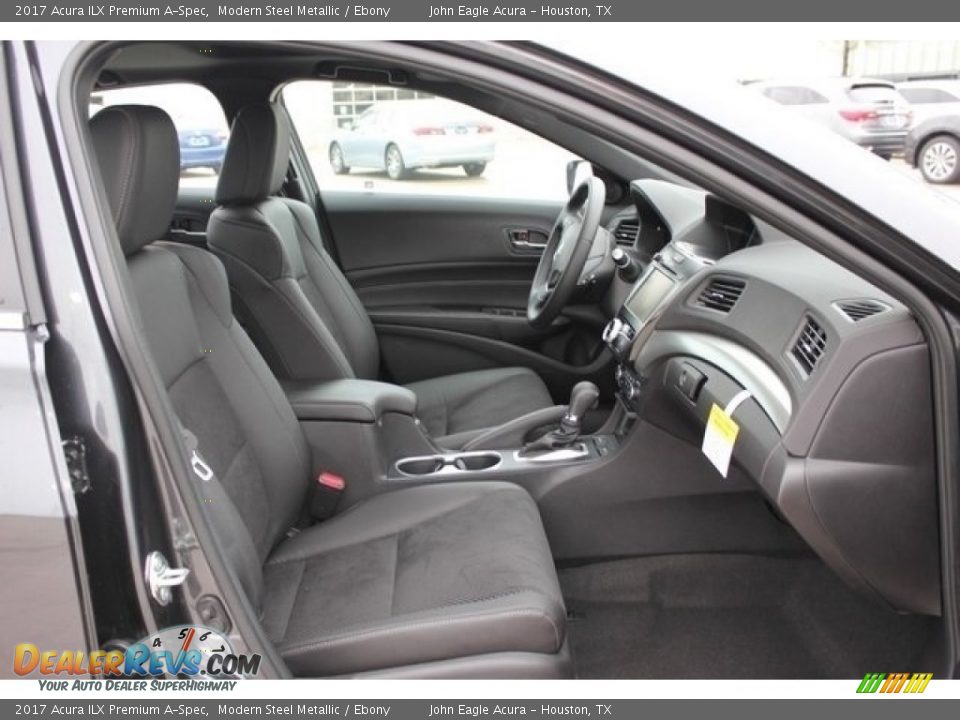 2017 Acura ILX Premium A-Spec Modern Steel Metallic / Ebony Photo #18
