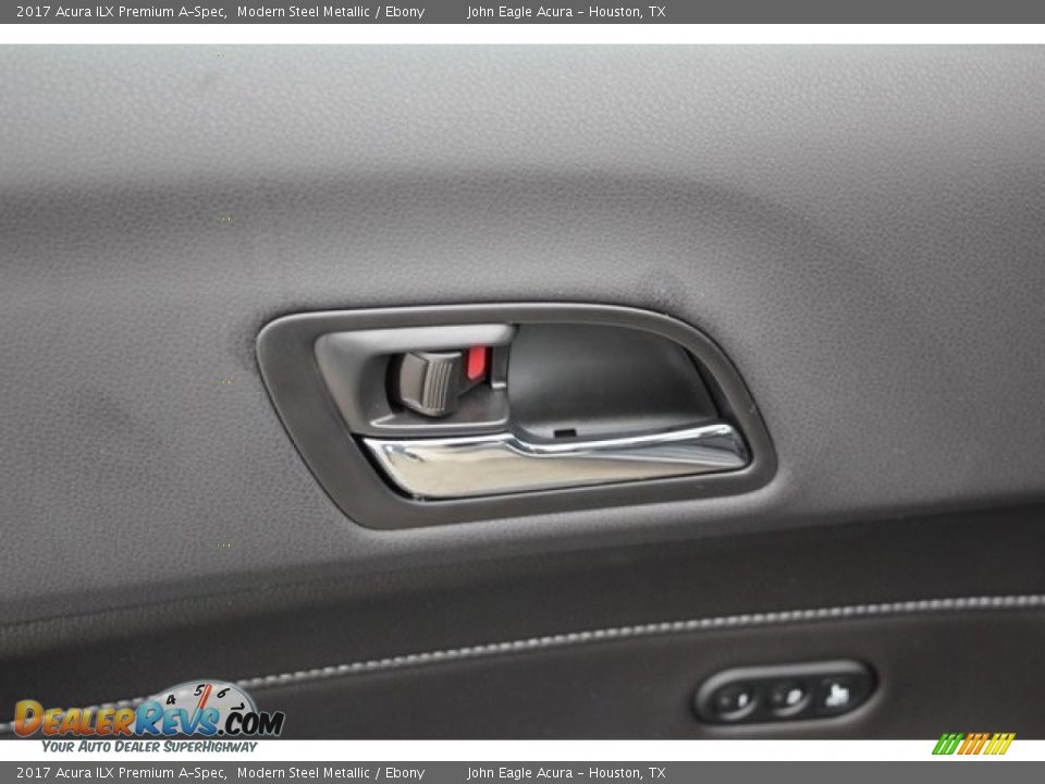 2017 Acura ILX Premium A-Spec Modern Steel Metallic / Ebony Photo #20
