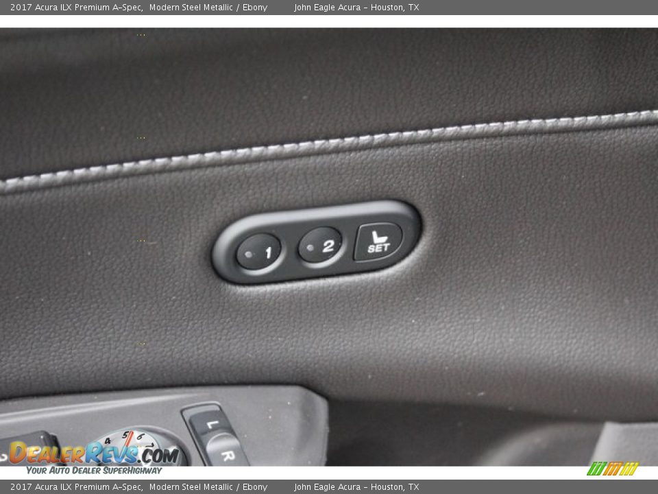 2017 Acura ILX Premium A-Spec Modern Steel Metallic / Ebony Photo #21