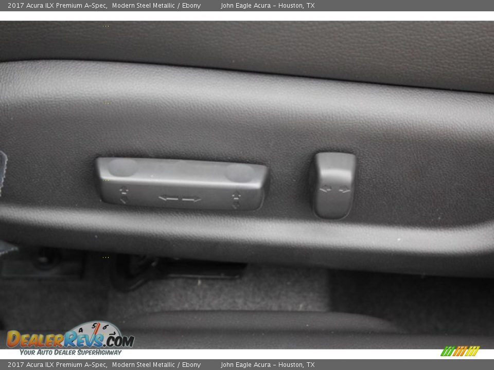 2017 Acura ILX Premium A-Spec Modern Steel Metallic / Ebony Photo #23