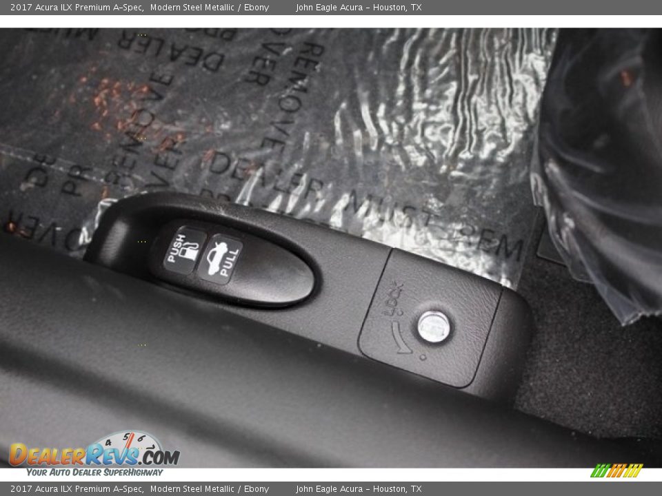 2017 Acura ILX Premium A-Spec Modern Steel Metallic / Ebony Photo #24