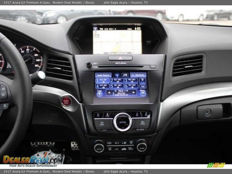 2017 Acura ILX Premium A-Spec Modern Steel Metallic / Ebony Photo #27
