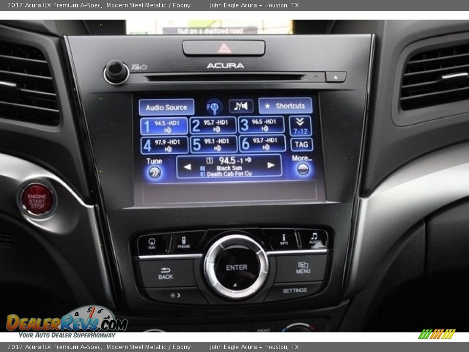 2017 Acura ILX Premium A-Spec Modern Steel Metallic / Ebony Photo #29