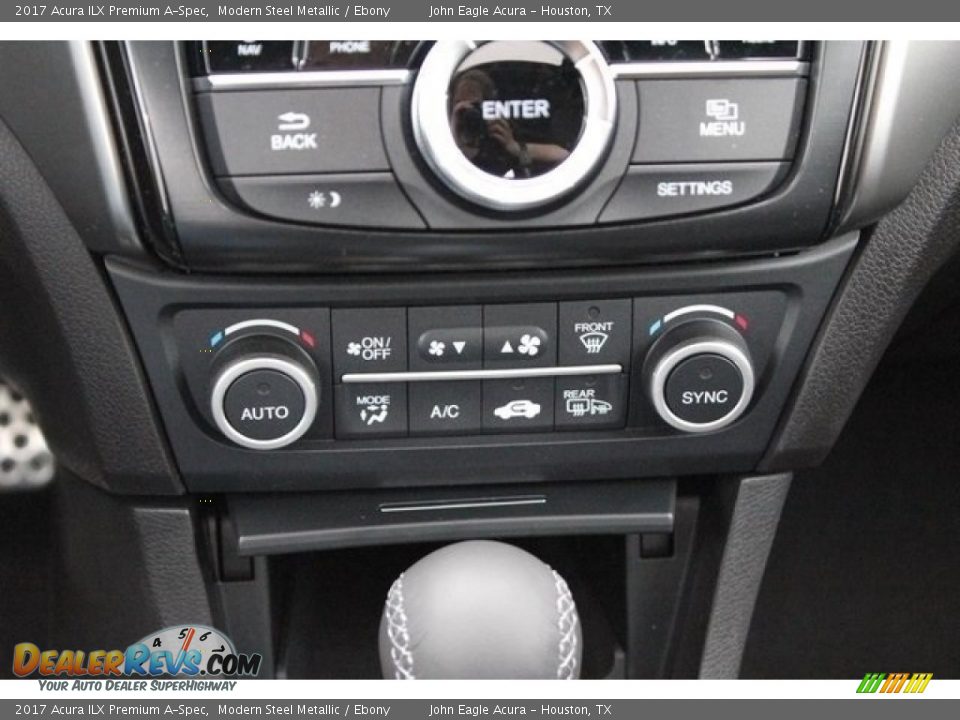 2017 Acura ILX Premium A-Spec Modern Steel Metallic / Ebony Photo #30