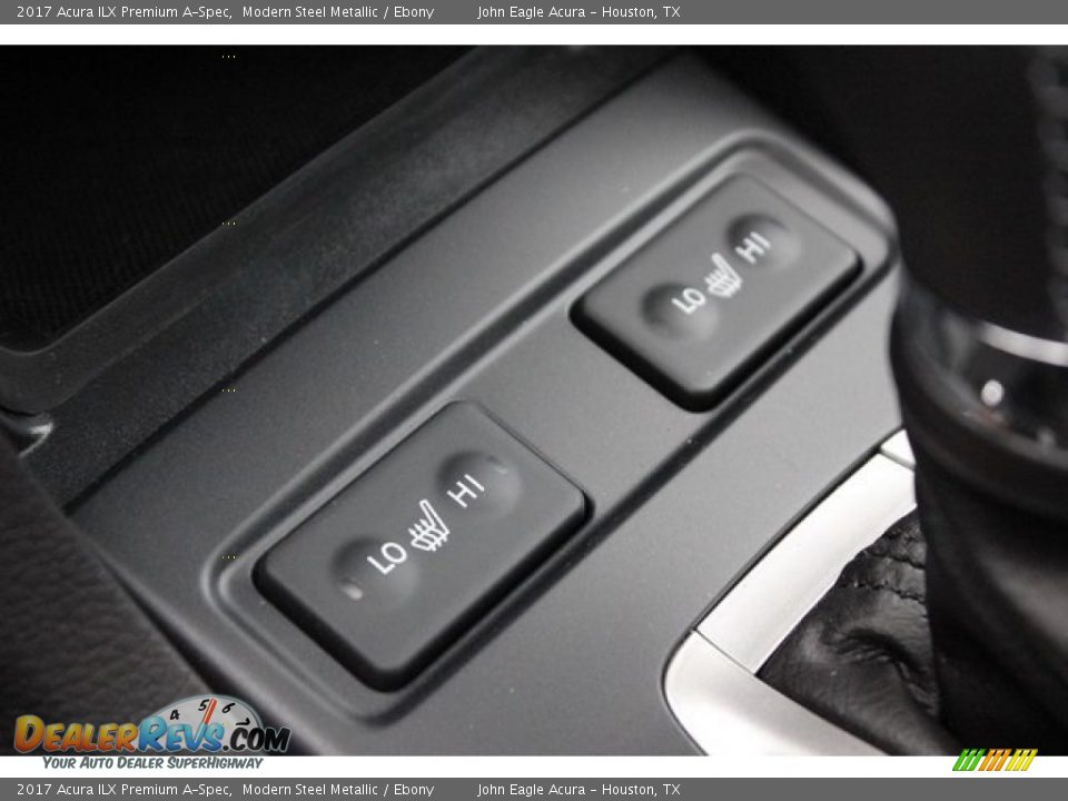 2017 Acura ILX Premium A-Spec Modern Steel Metallic / Ebony Photo #32