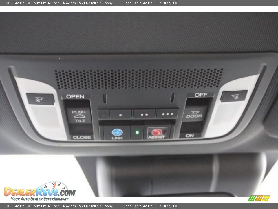 2017 Acura ILX Premium A-Spec Modern Steel Metallic / Ebony Photo #33