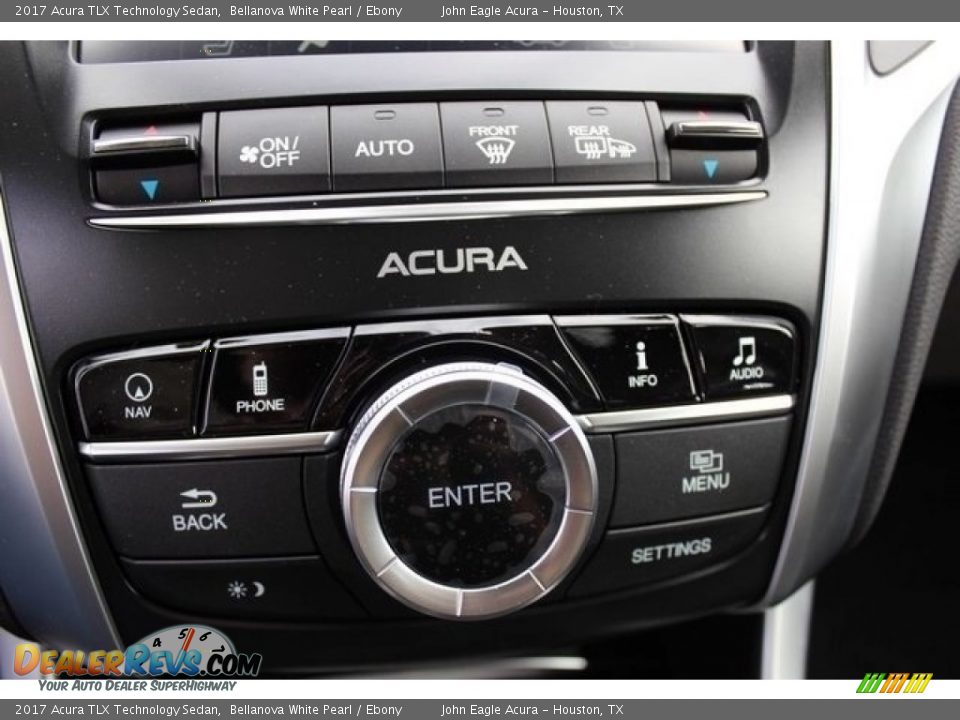 Controls of 2017 Acura TLX Technology Sedan Photo #29