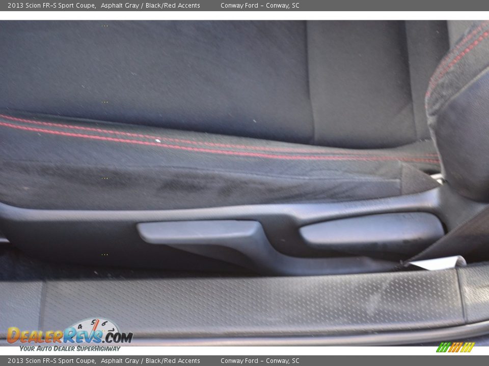 2013 Scion FR-S Sport Coupe Asphalt Gray / Black/Red Accents Photo #18