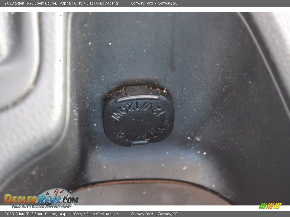 2013 Scion FR-S Sport Coupe Asphalt Gray / Black/Red Accents Photo #24