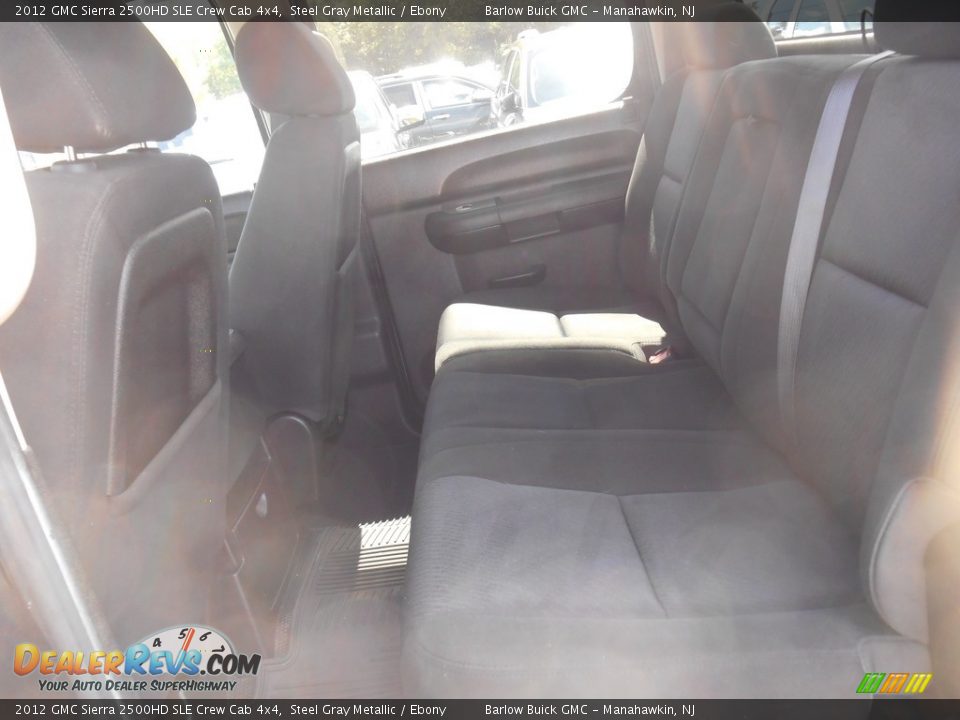 2012 GMC Sierra 2500HD SLE Crew Cab 4x4 Steel Gray Metallic / Ebony Photo #6