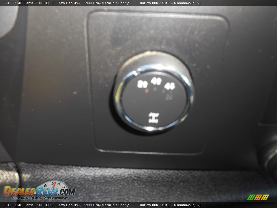 2012 GMC Sierra 2500HD SLE Crew Cab 4x4 Steel Gray Metallic / Ebony Photo #7