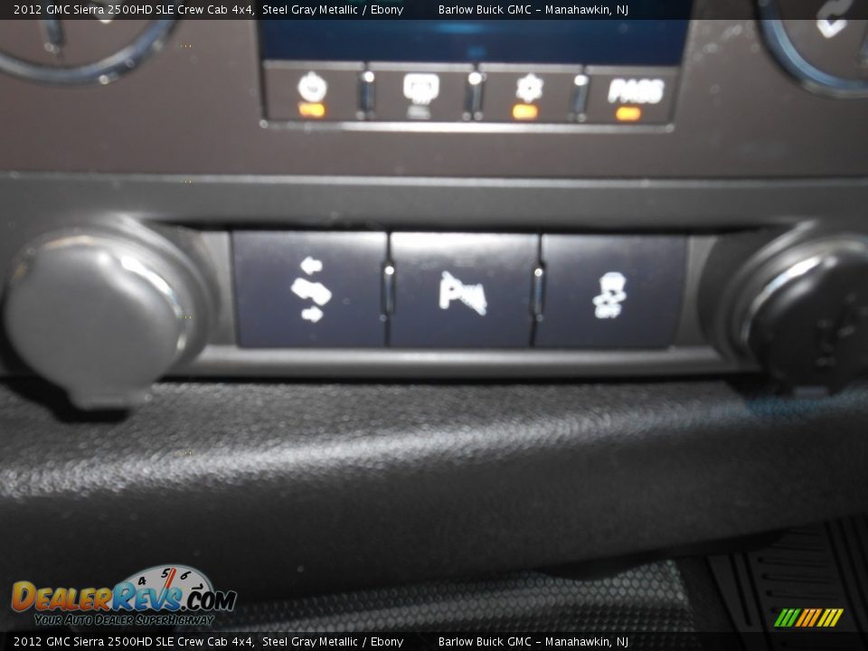 2012 GMC Sierra 2500HD SLE Crew Cab 4x4 Steel Gray Metallic / Ebony Photo #9