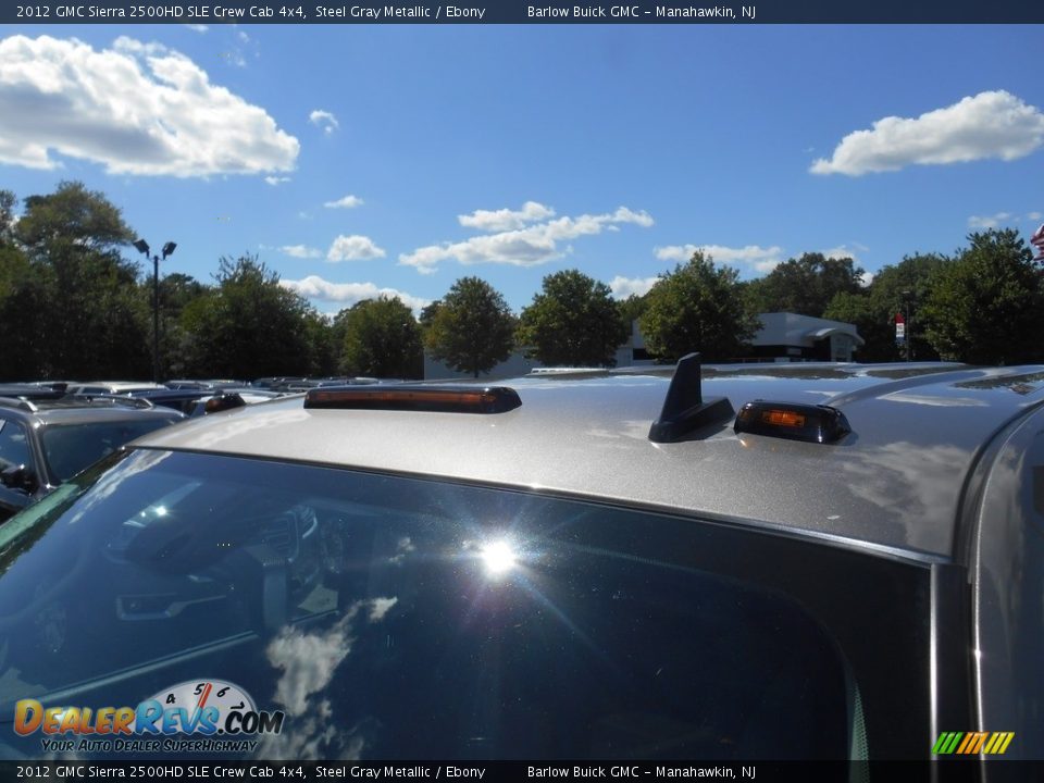 2012 GMC Sierra 2500HD SLE Crew Cab 4x4 Steel Gray Metallic / Ebony Photo #13
