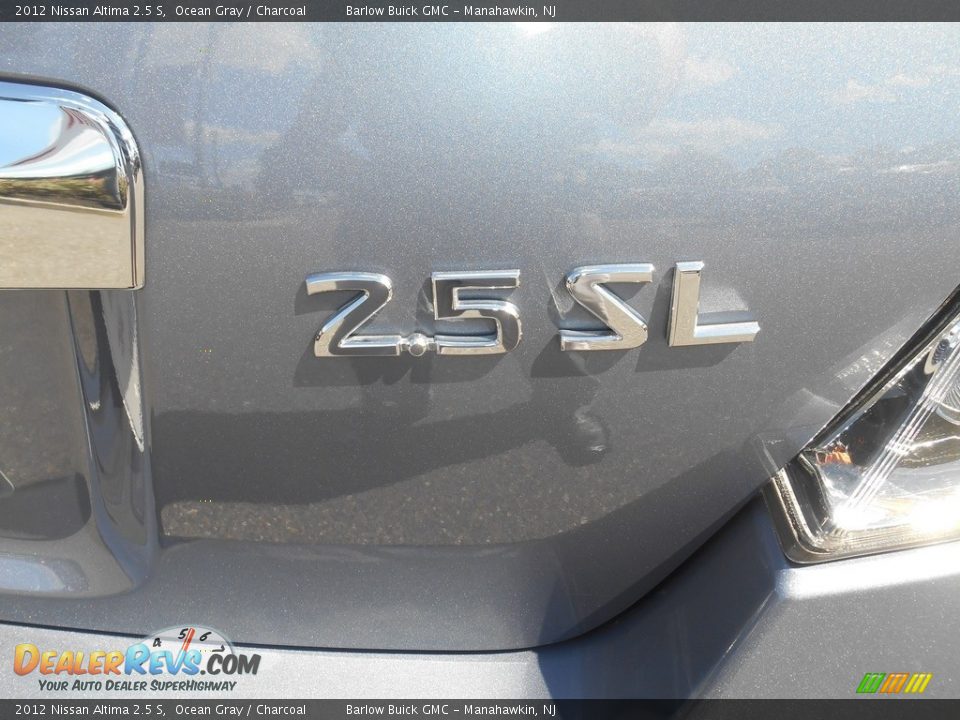 2012 Nissan Altima 2.5 S Ocean Gray / Charcoal Photo #16