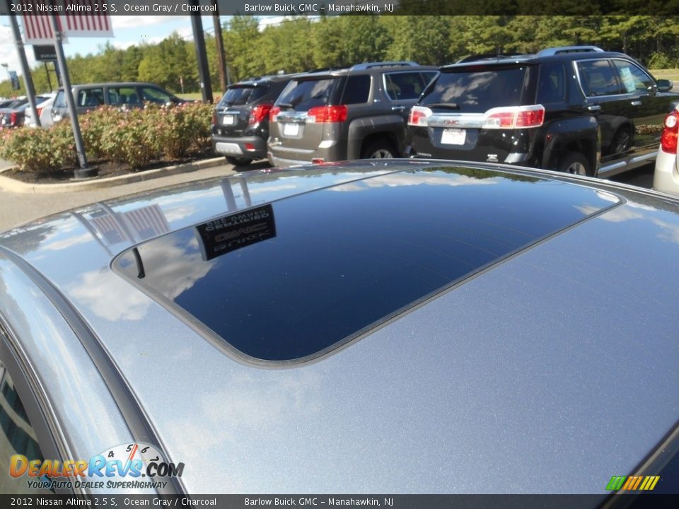 2012 Nissan Altima 2.5 S Ocean Gray / Charcoal Photo #19