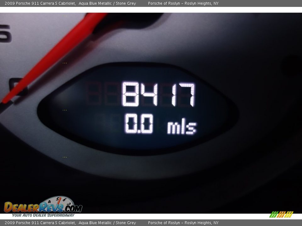 2009 Porsche 911 Carrera S Cabriolet Aqua Blue Metallic / Stone Grey Photo #19