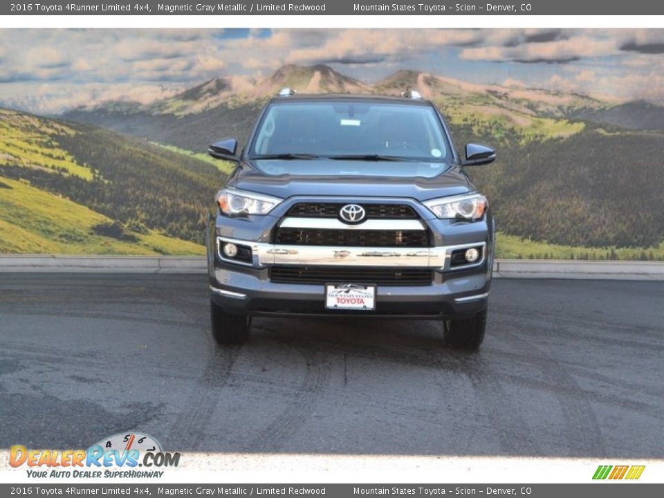 2016 Toyota 4Runner Limited 4x4 Magnetic Gray Metallic / Limited Redwood Photo #2