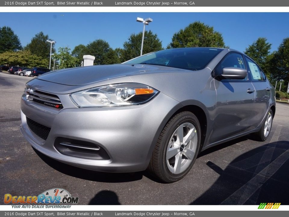 2016 Dodge Dart SXT Sport Billet Silver Metallic / Black Photo #1
