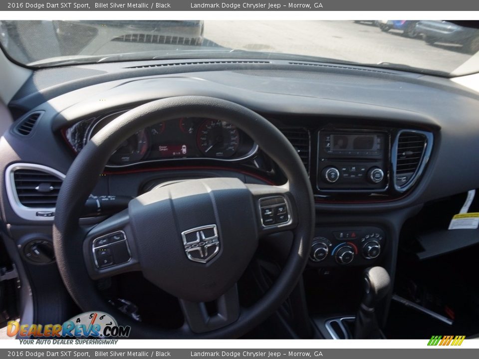 2016 Dodge Dart SXT Sport Billet Silver Metallic / Black Photo #5