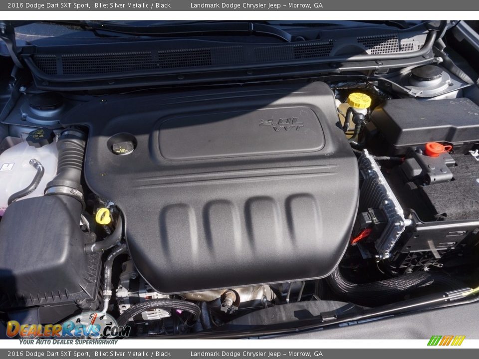 2016 Dodge Dart SXT Sport Billet Silver Metallic / Black Photo #6