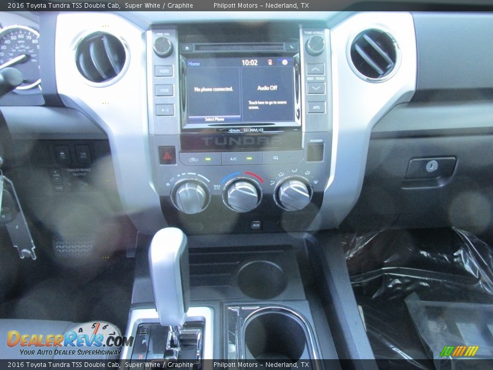 2016 Toyota Tundra TSS Double Cab Super White / Graphite Photo #26