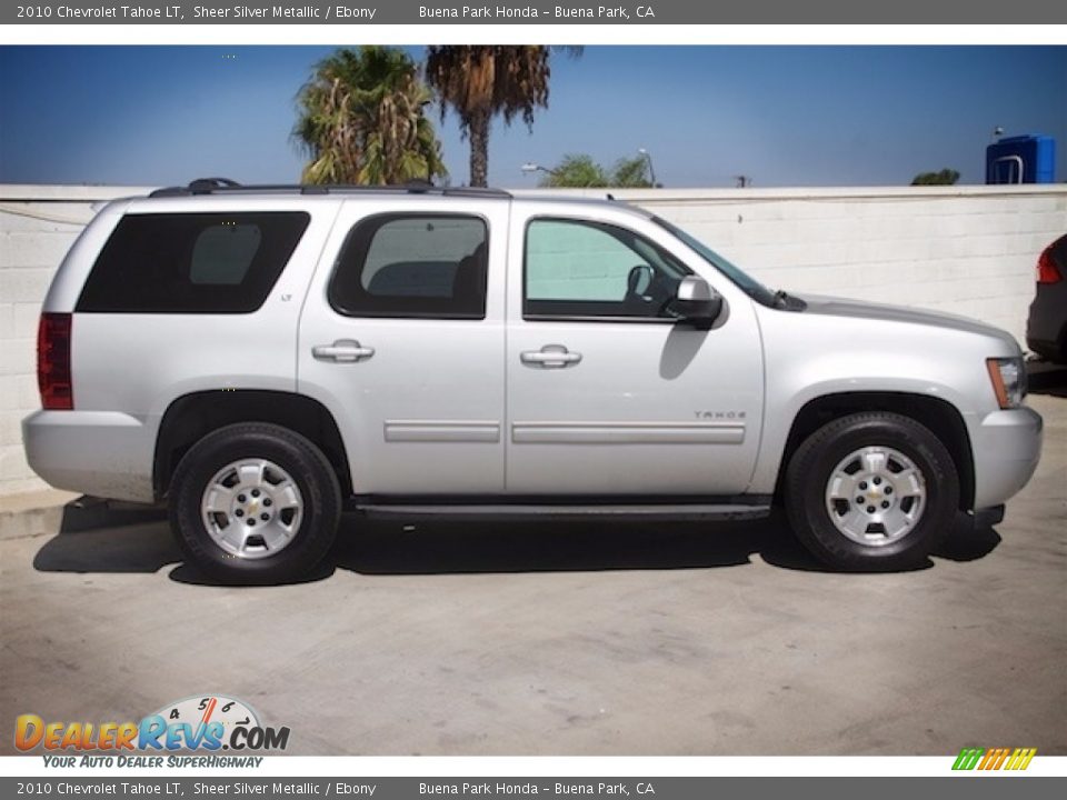 2010 Chevrolet Tahoe LT Sheer Silver Metallic / Ebony Photo #8