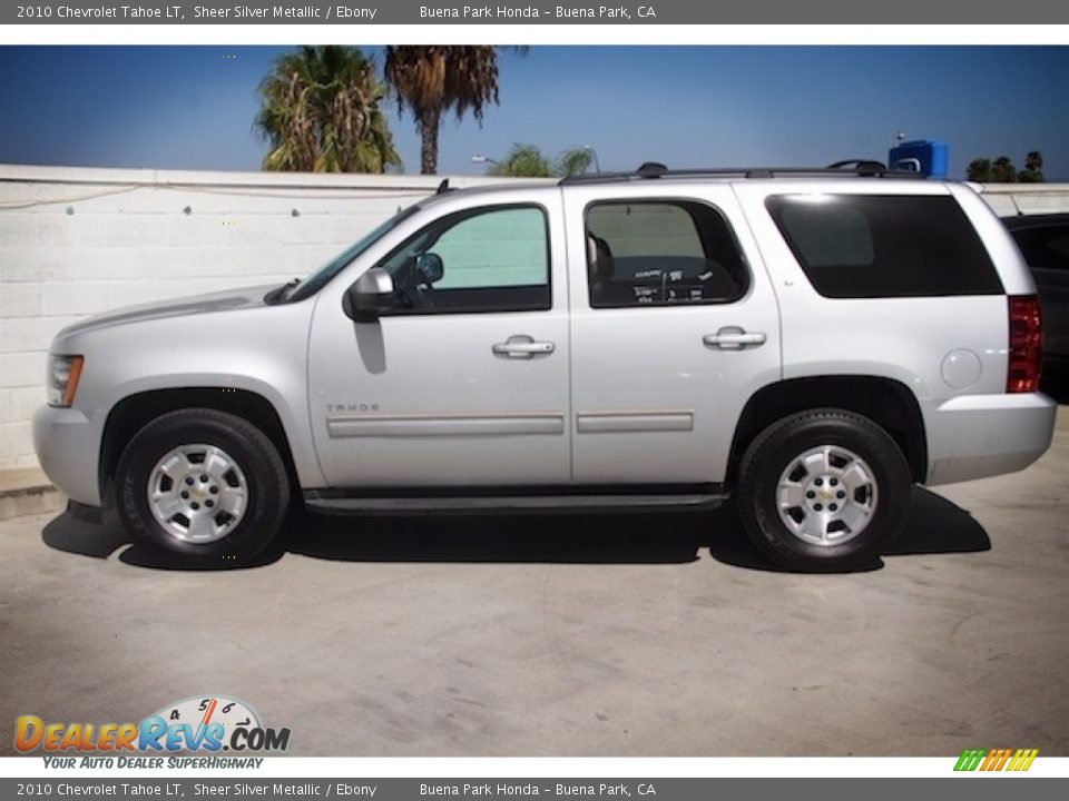 2010 Chevrolet Tahoe LT Sheer Silver Metallic / Ebony Photo #10